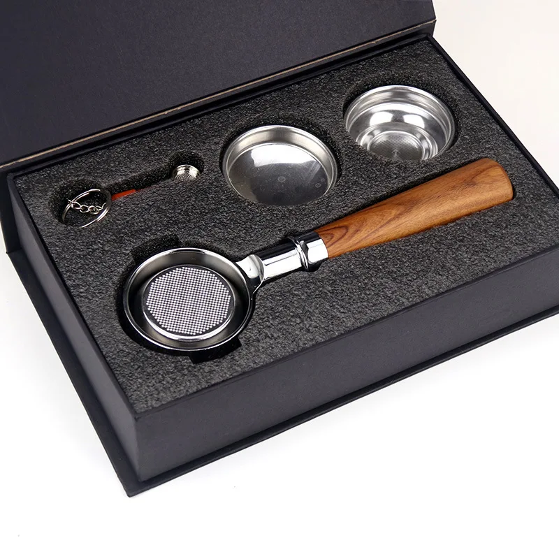 A3-5  High Quality Best-selling Discounts  Espresso 58mm Coffee Portafilter Key Chain Basket  Gift Box Packaging