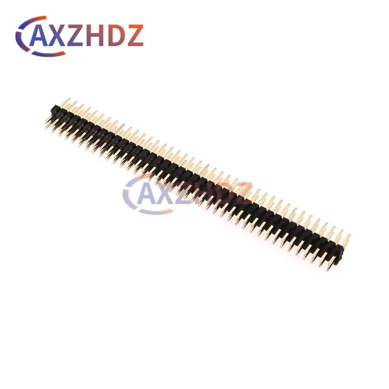 20PCS PCB Connector SMD Single Double Row Male Pin Header 1.27mm 2P 3P 4P 5P 6P 7P 8P 9P 10P 12P 15P 16P 20P 25P 30P 40P 50Pin