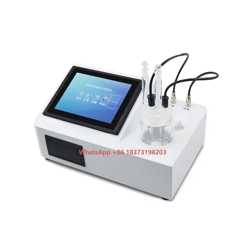 

Touch Screen Coulomb Micro Moisture Analyzer High Precision Liquids Moisture Content Determining Testing Machine
