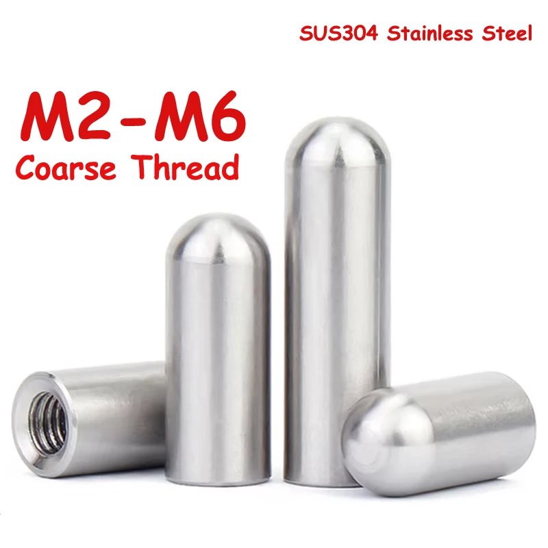 Location Dowel GB120 SUS304 Stainless Steel M2 M2.5 M3 M4 M5 M6 Internal Thread Cylindrical Pin Internal Tooth Positioning Nuts