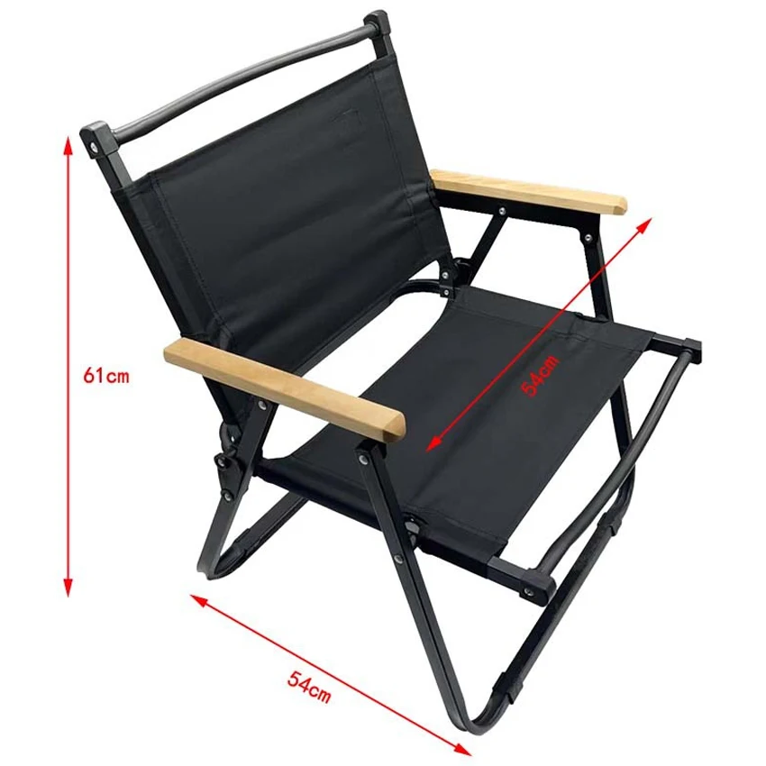 Folding Chair Outdoor Ultra Light Aluminum Alloy Fishing Picnic Barbecue Chair Portable Beach Camping Fishing Lounge Chair