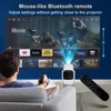 Salange K2 스마트 프로젝터 Android11 ​​내장 5200mAh 배터리 지원 모바일 전원 WIFI Bluetooth5.2 자동 초점 휴대용 야외 4K 영화 3