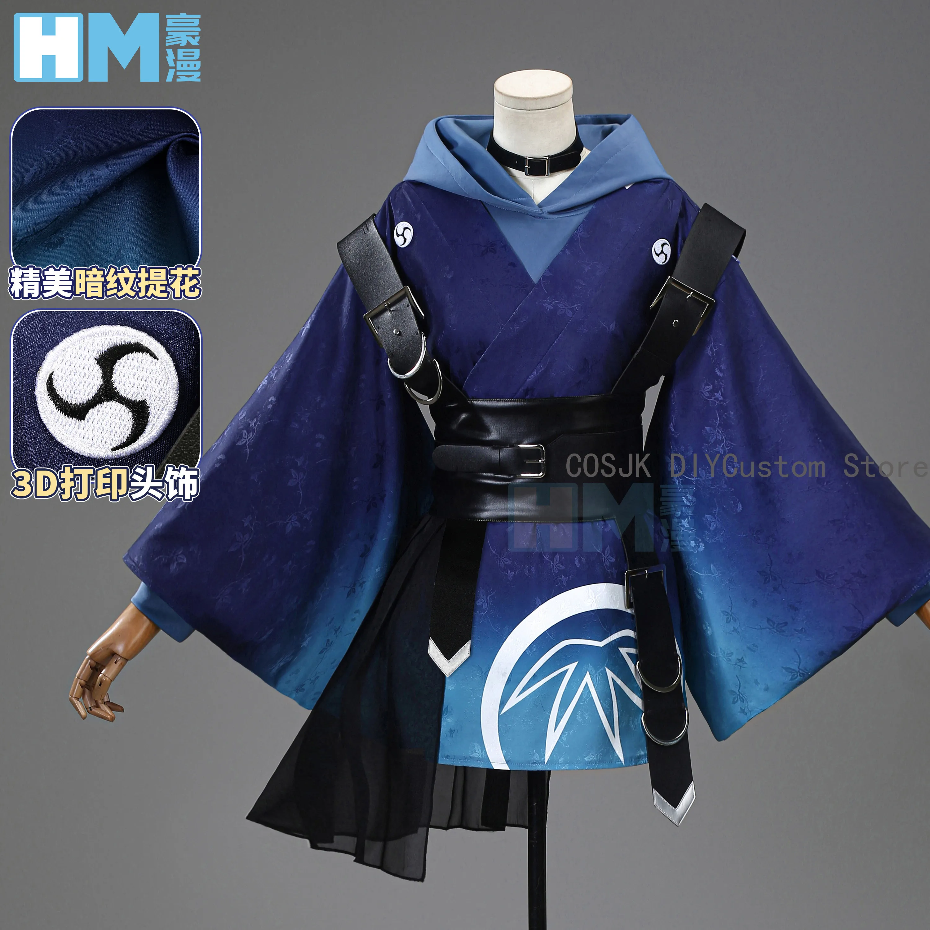 

Anime Cosmic Princess Kaguya! Iroha Sakayori Cosplay Costume Dress Halloween Women Carnival Party Full Set Role Play Clothes