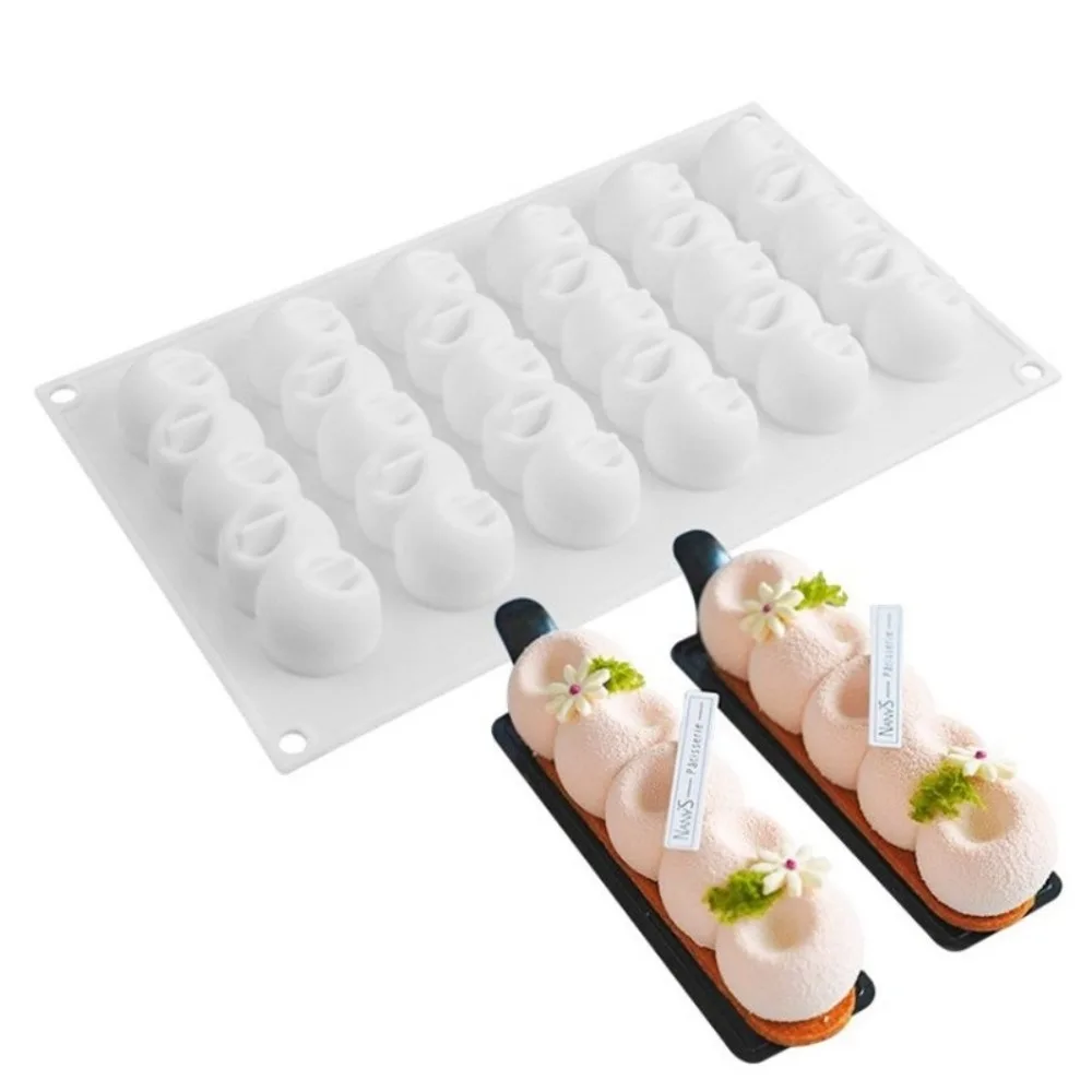 

Новая силиконовая форма для мусса, овальная длинная полоска, форма для выпечки, домашняя форма для выпечки «сделай сам», вечерние