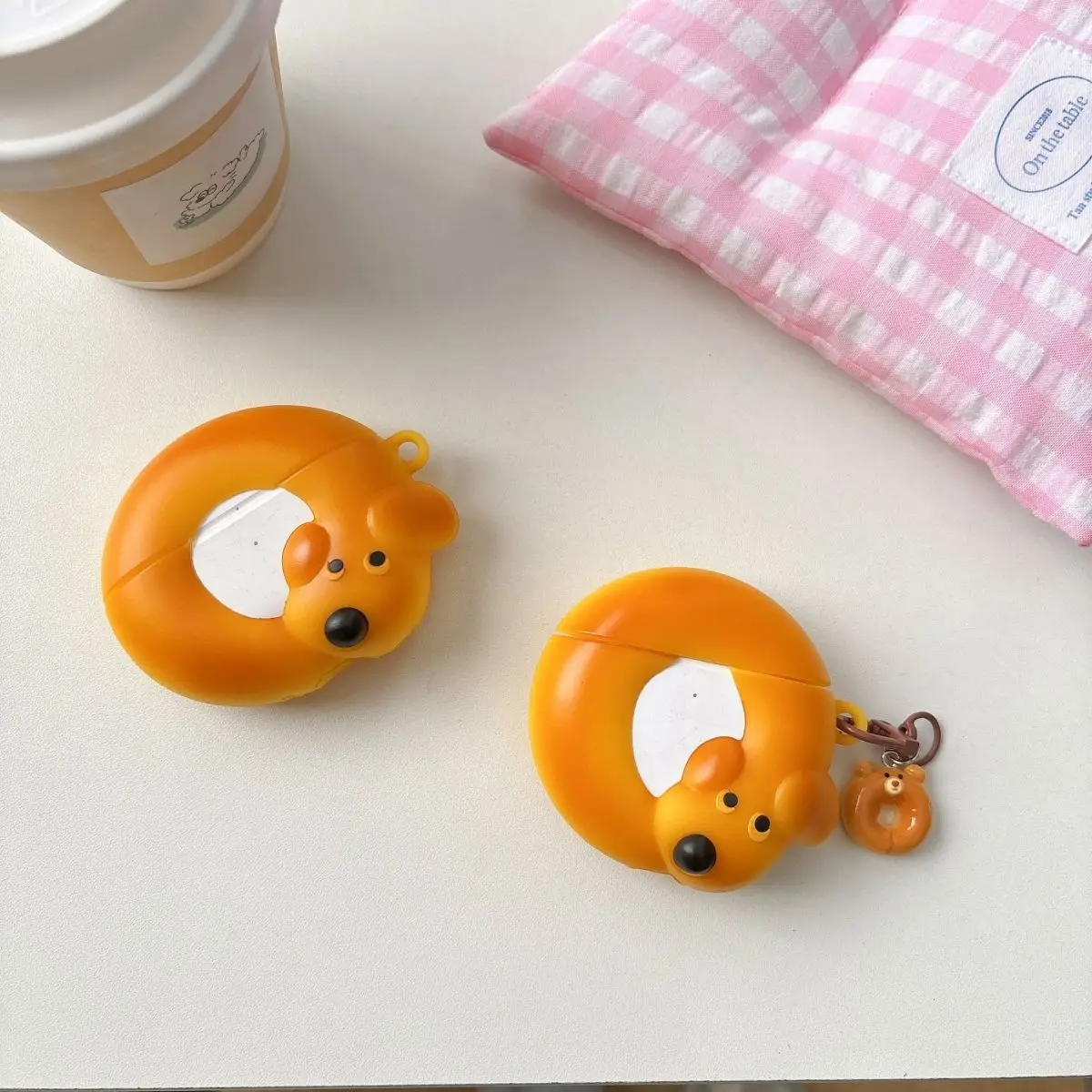 Simulation beagle dog earphone case suitable for Apple AirPods 4 new model earphone case, AirPods 1/2 shockproof