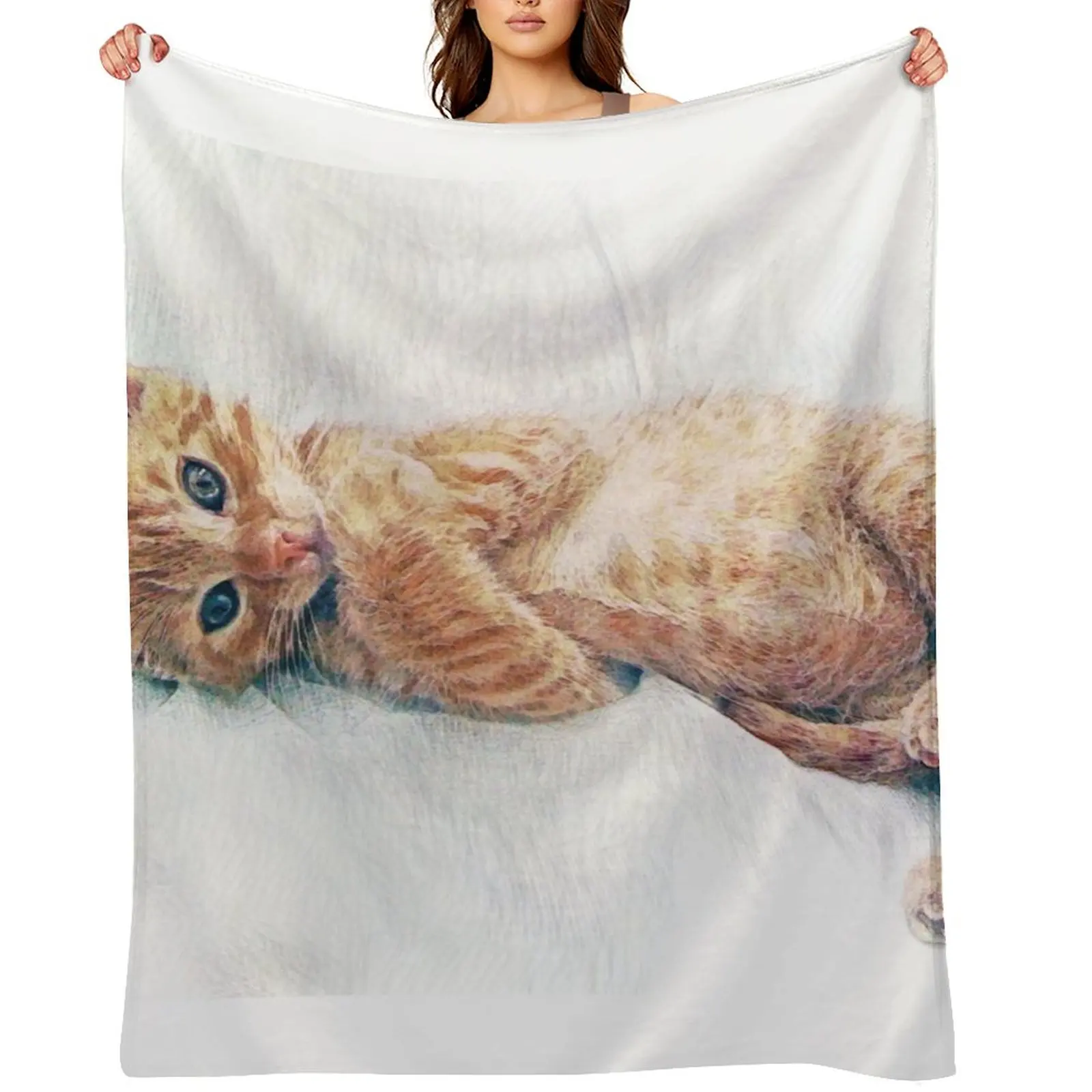 

Hobbes Throw Blanket warm for winter Camping Plaid on the sofa Polar Blankets