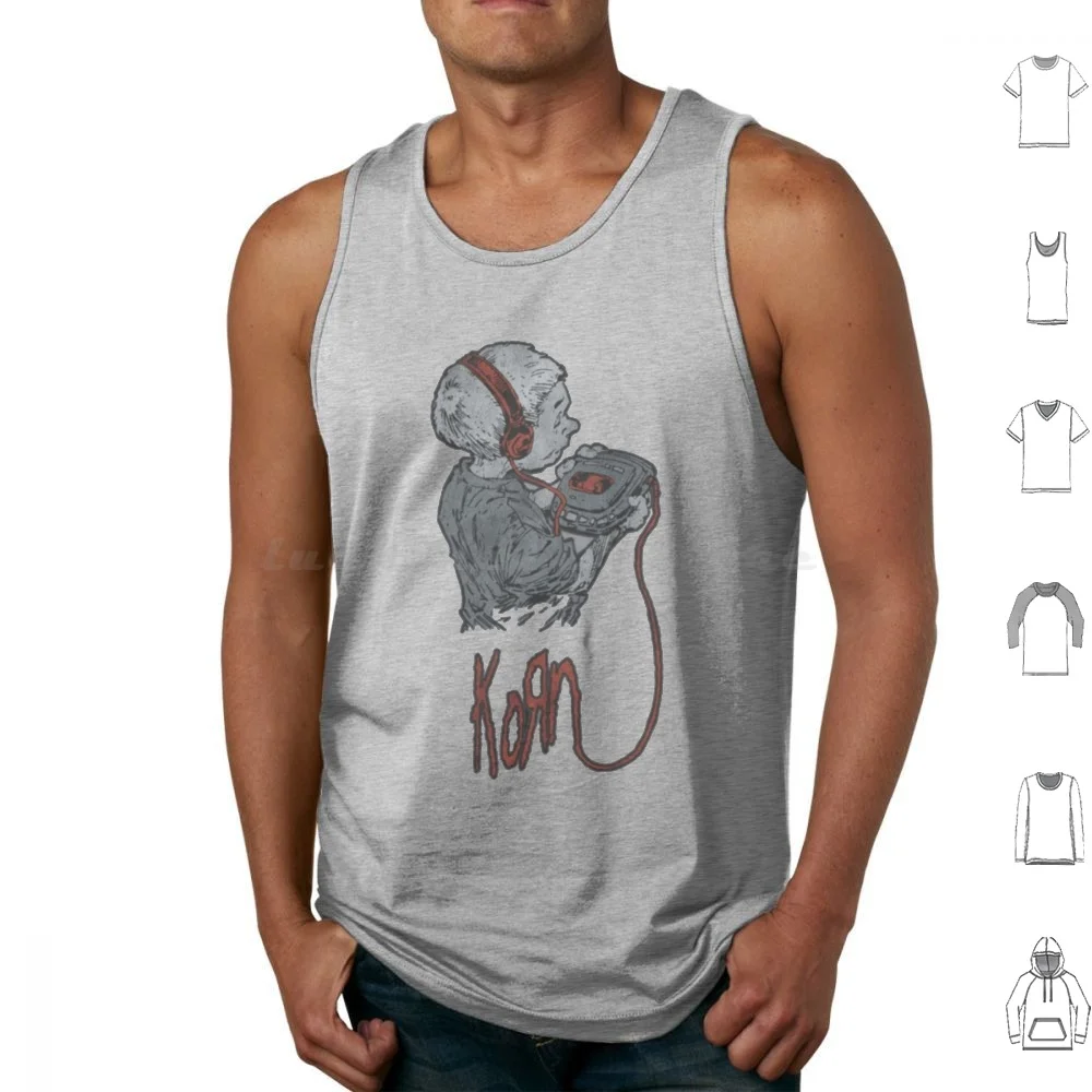 Copy Of The Walkman Tank Tops Vest Sleeveless Music Logo Band Indie Street Vibes Good Classic 60s 70s 80s My Morning Jacket