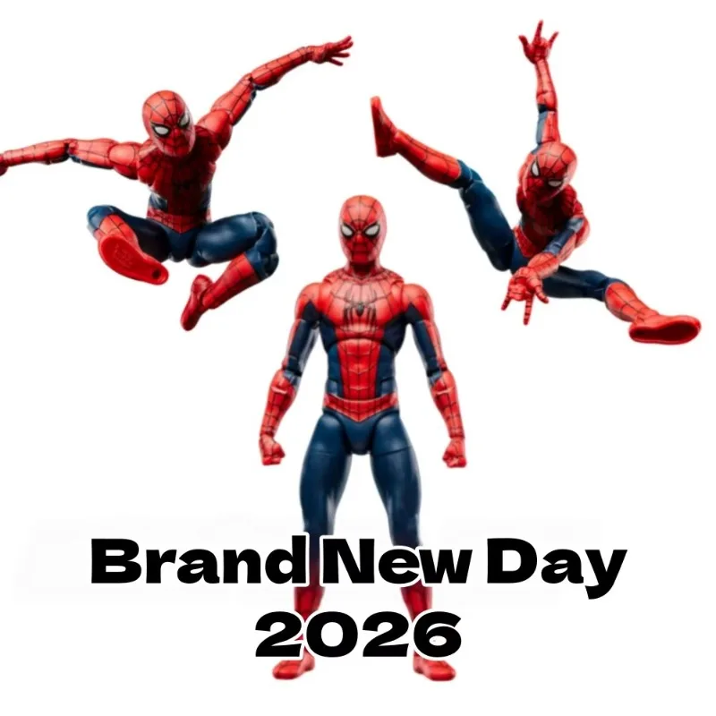 In Stock 1/12 Marvel Legends Series Spider-Man Brand New Day 6 Inch Action Figure KO Movable Joint PVC Collectible Model Toy view 2