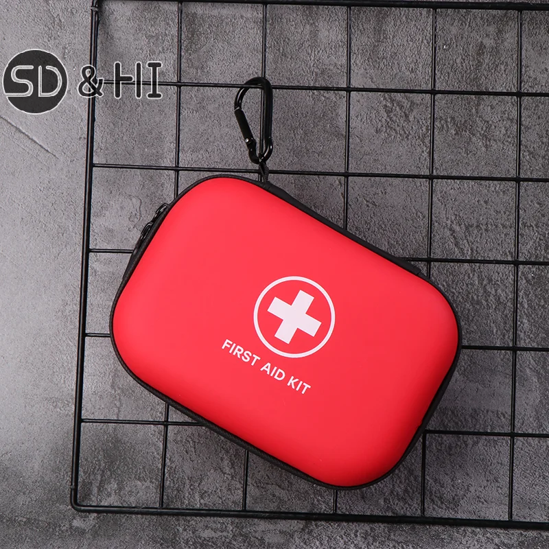 Bolsa vacía médica de emergencia portátil, caja de almacenamiento de primeros auxilios para el hogar, viajes al aire libre, equipo de Camping, Kit de supervivencia de medicina