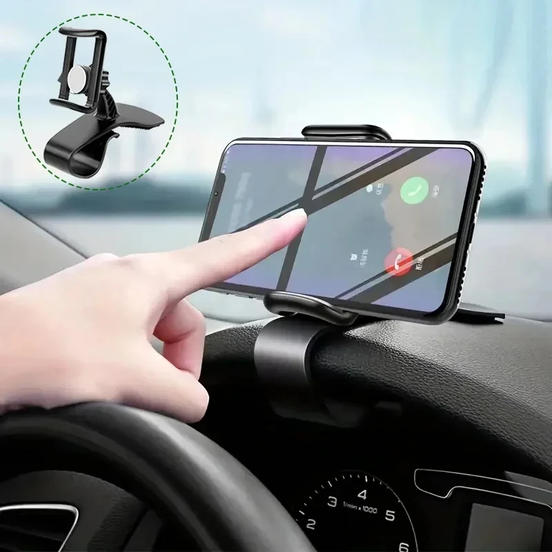 Uniwersalny samochodowy uchwyt na telefon Obrotowy uchwyt samochodowy na deskę rozdzielczą Uchwyt GPS Samochodowy uchwyt na telefon komórkowy do iPhone'a 15 14