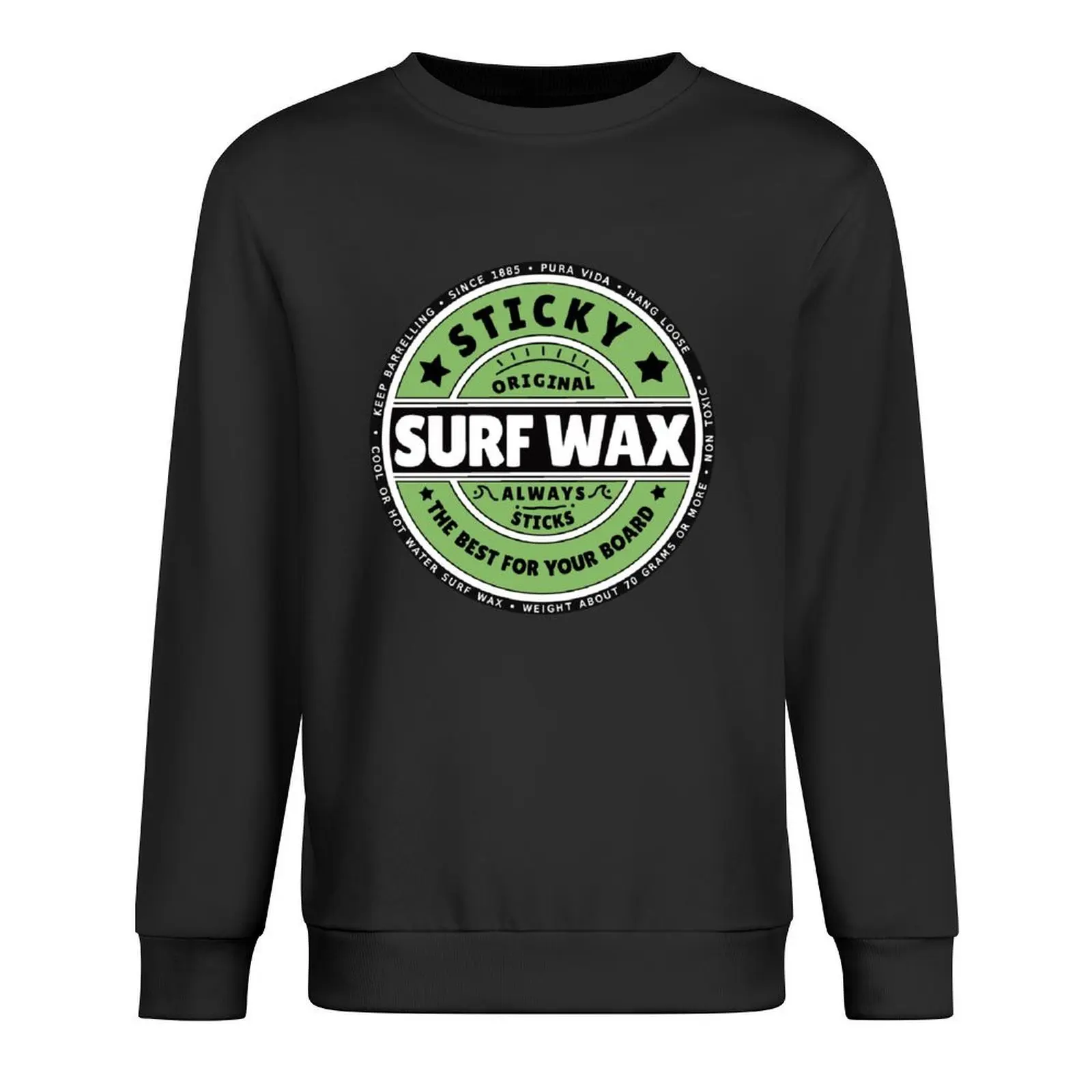 

Surf Wax Green Pullover winter clothes japanese style korean clothes tracksuit winter man sweatshirt