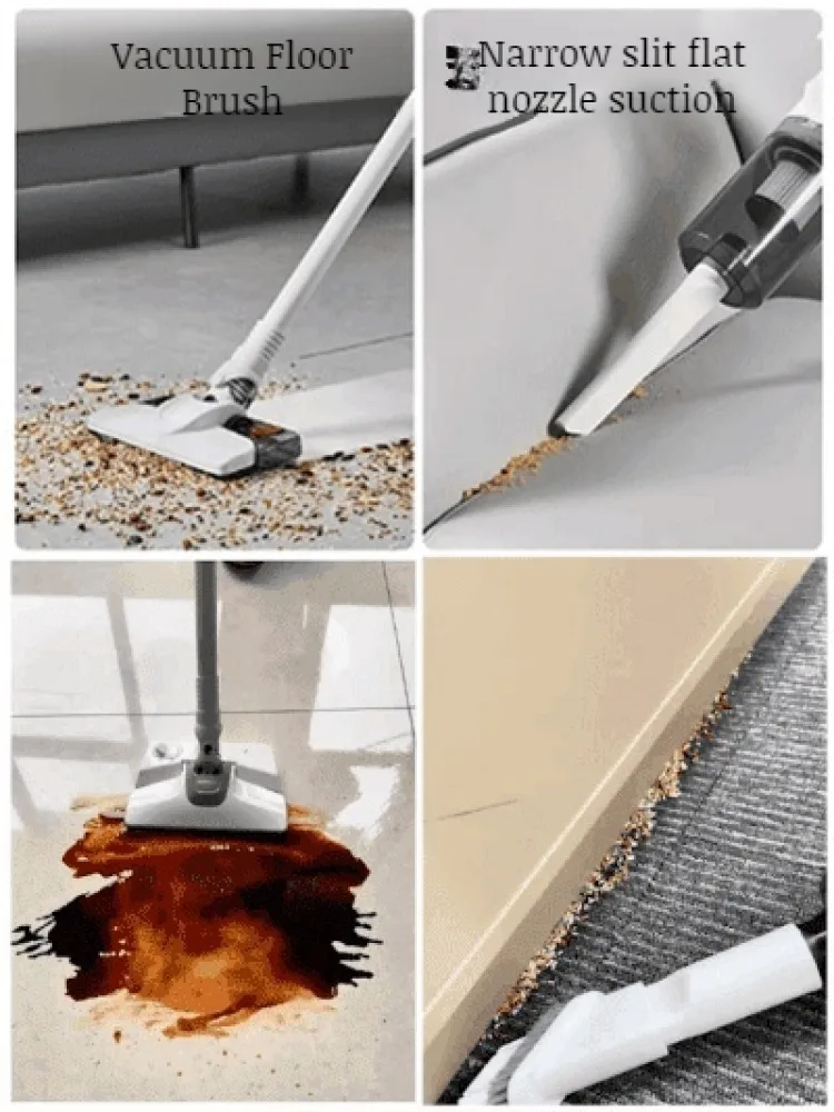 Multifunctional Handheld Vacuum Cleaner Free Your Hands] High-power Silent Vacuum Cleaner Powerful Electric Sweeper Cordless