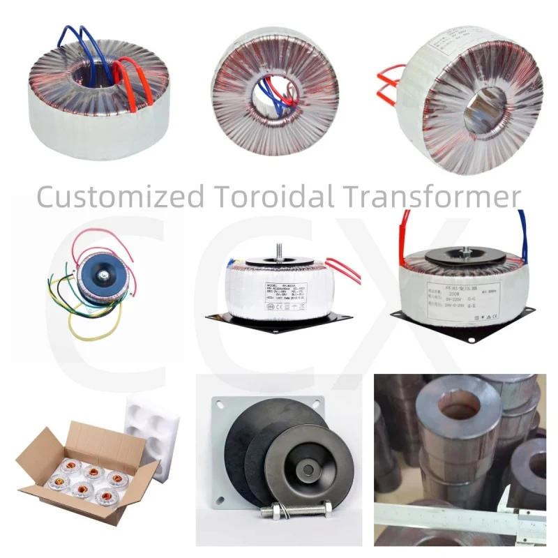 Customized 30VA pure copper toroidal audio transformer input 110 220 230 240 output 12V 15V 24V 28V 30V 45V 55V for preamplifier