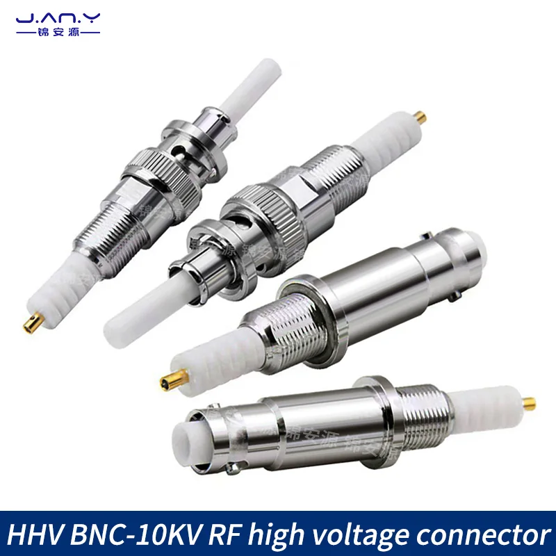 HHV/SHV-10KV ultra-high voltage BNC connector 10000 volt high voltage resistant RF coaxial connector non-magnetic high power