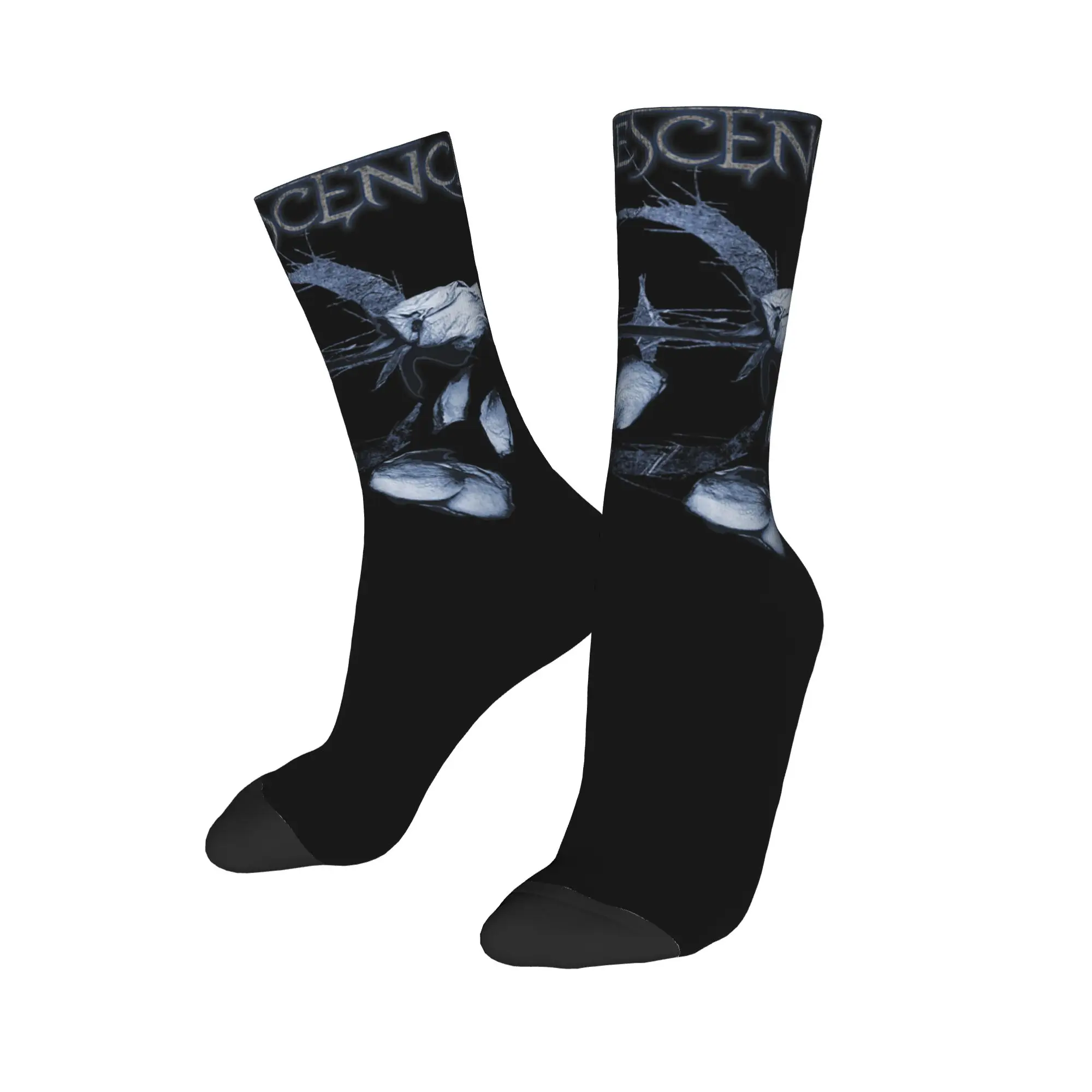 Evanescence Logo Box Socks Men Women Polyester Casual  Socks Harajuku Spring Summer Autumn Winter Middle Tube Socks Gifts