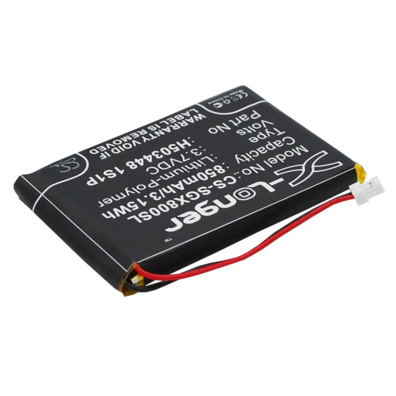 Li-Polymer GPS, Navigator Battery for SkyGolf,3.7v,850mAh,SkyCaddie Aire X8F SkyCaddie Aire II,H503448 1S1P
