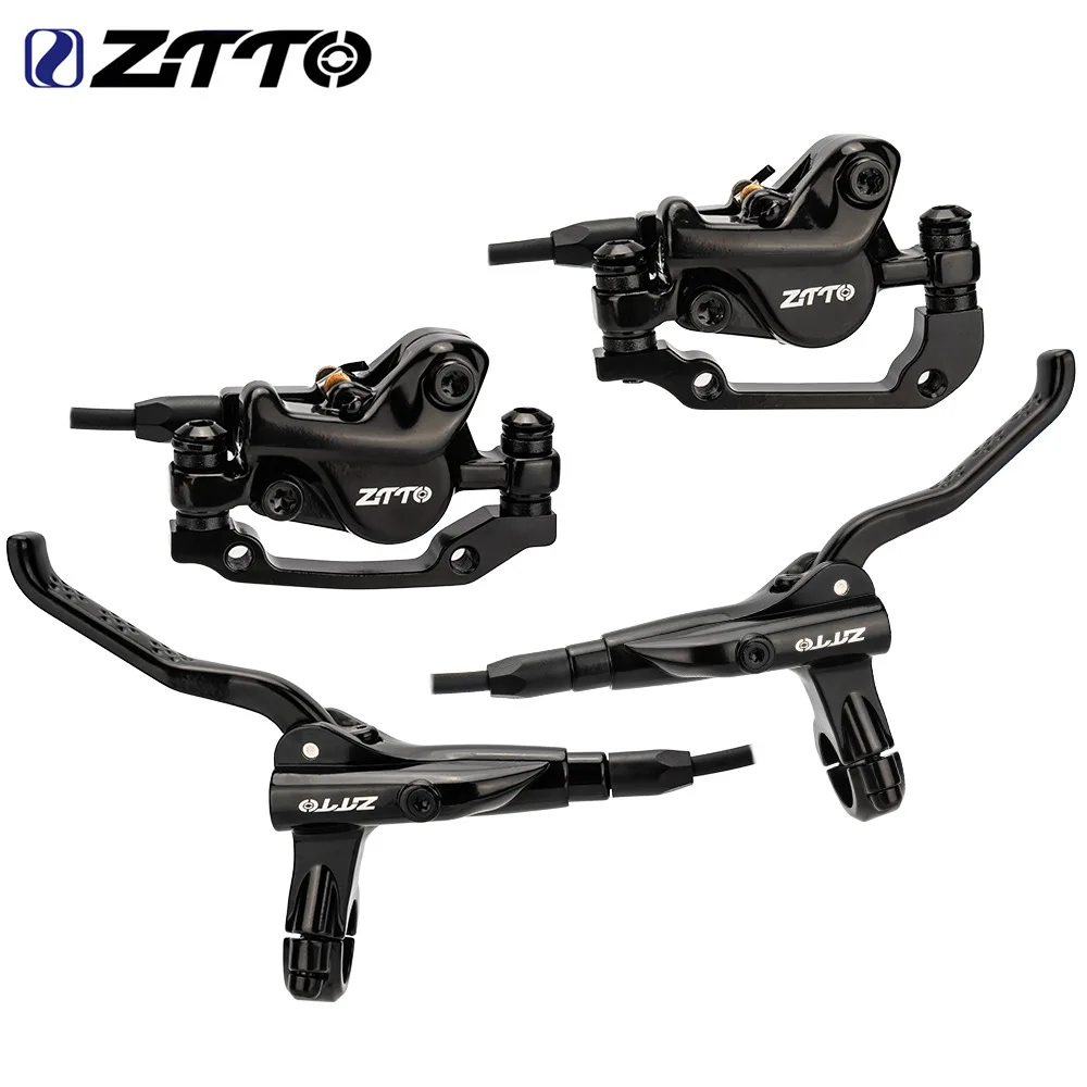 ZTTO Mountain Bike Oil Disc Bicycle Hydraulic Brake Kit Oil Disc Brake Hydraulic Brake 2-piston Universal Cycling Accessories