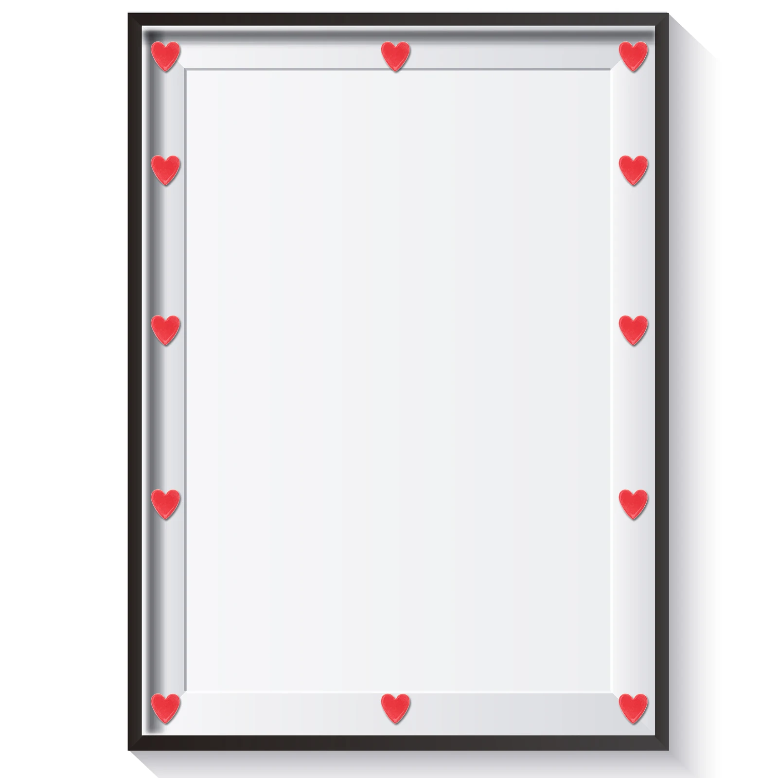 

1Set Heart Shaped Ceramic Mosaic Tiles Smooth Flatback DIY Craft Pieces for Cards Frames Vases Phone Cases Decorative Stones