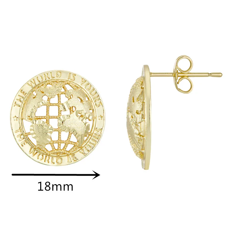 Thumbnail 2 - #67 Latest Gold-Plated Earrings Offers