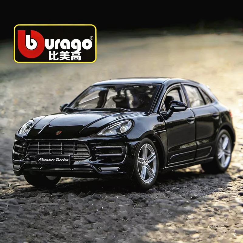 

Bburago 1:24 Модель внедорожника Macan из сплава, литая металлическая модель автомобиля, высокодетализированная, для детей, игрушка, подарок на день рождения