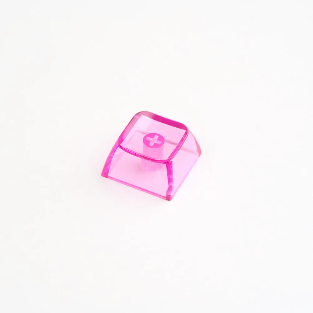 Highly Transparent and Light-transmitting Multi-color Mechanical Keyboard Keycaps Made of PC Material XDA Height 9.3mm
