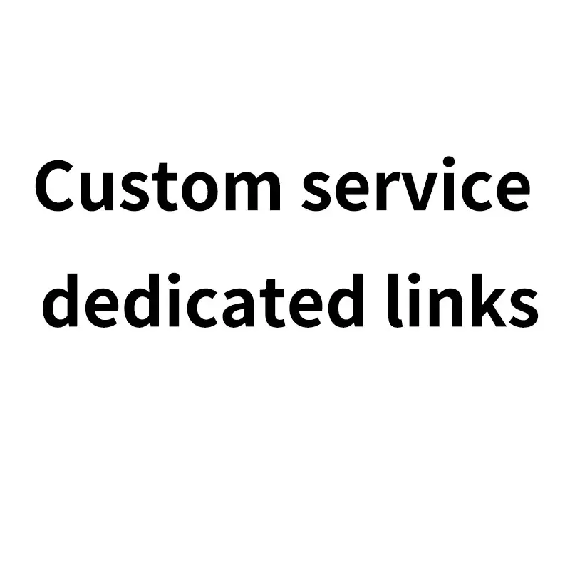 Custom service dedicated links