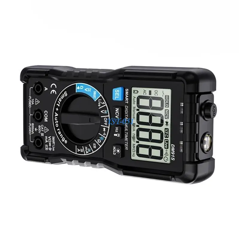 

E15A Portable Digital Ammeter Multimeter Capacitance Tester Accurate Testing