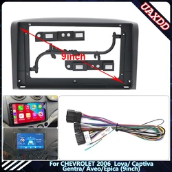 For CHEVROLET2006 Lova Car CD DVD MP5 MP3 GPSRadio Android stereo Harness screens accessories navigation dashboard cables frame