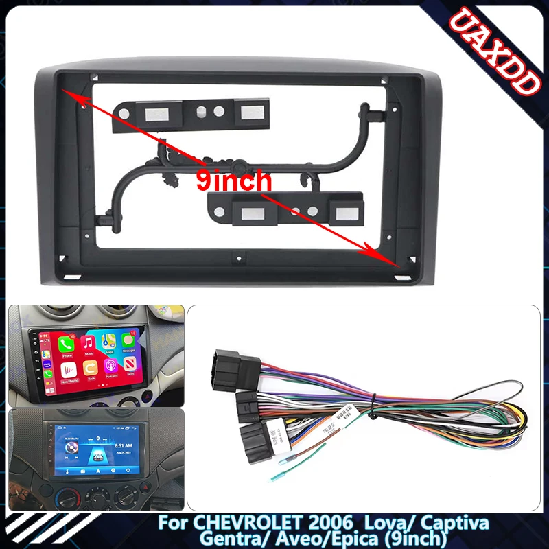 Dla CHEVROLET2006 Lova Car CD DVD MP5 MP3 GPSRadio Android stereofoniczne ekrany uprząż akcesoria do nawigacji ramka na deskę rozdzielczą