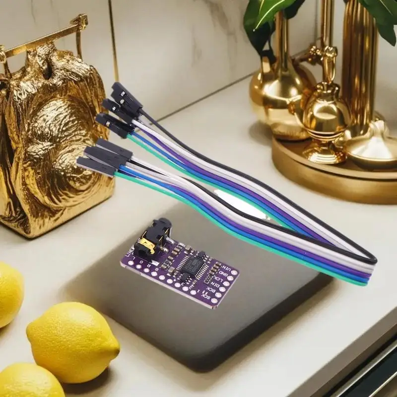 Versatile GY-PCM5102 I2S Player Module with pHAT Format DAC Decoder Board Converting PCM5102 for Raspberry Pi