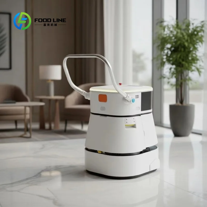 Customized Laser Navigation AI Clean 16000Pa Floor Cleaning Robot, APP Monitor Self-Charging Industrial Vacuum Robot