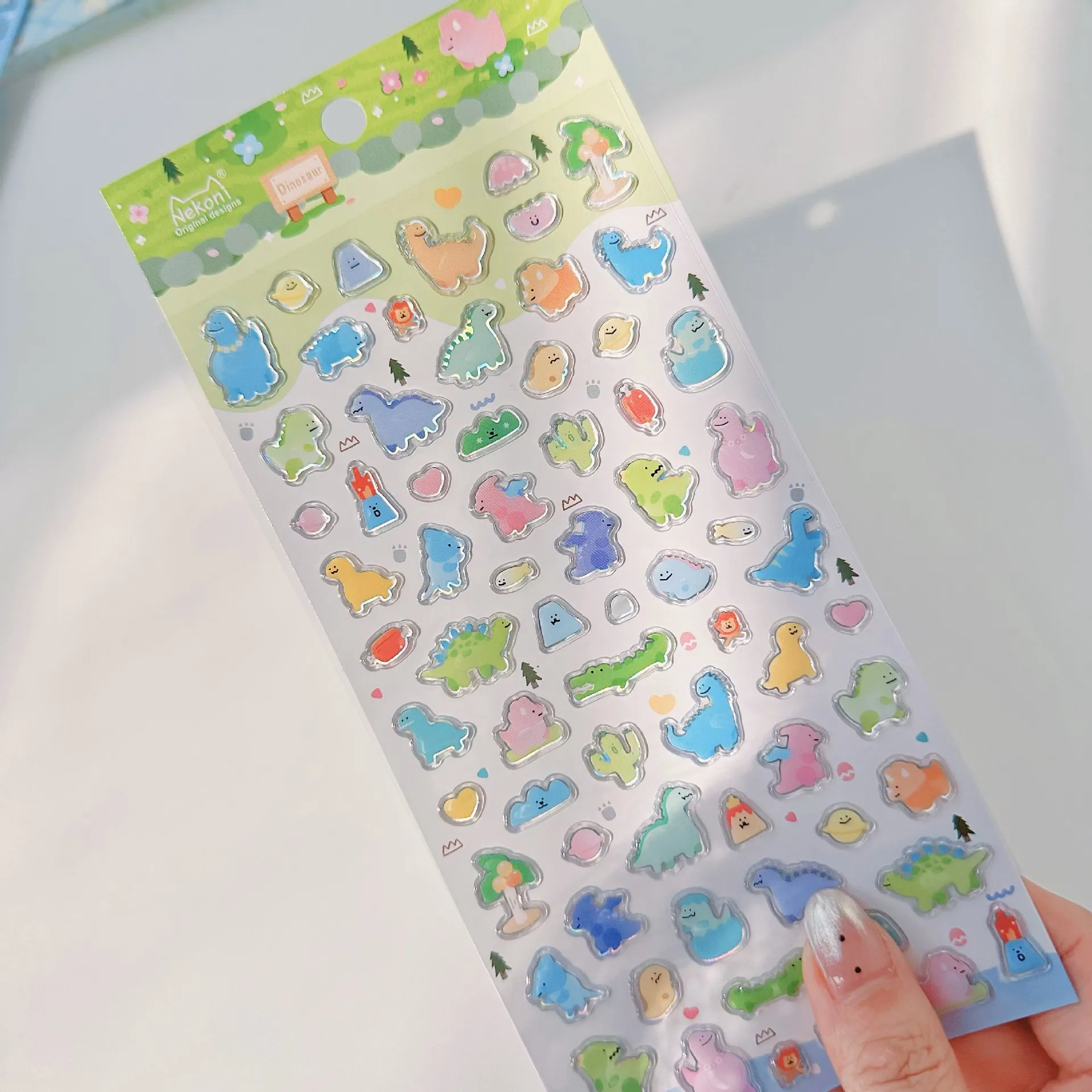 الكورية استيراد الأصلي NEKONI أفضل صديق الحيوانات التذهيب ملصقات ديكور لتزيين الغرف سكرابوكينغ Diy بها بنفسك المجلات ملصقات القرطاسية لطيف