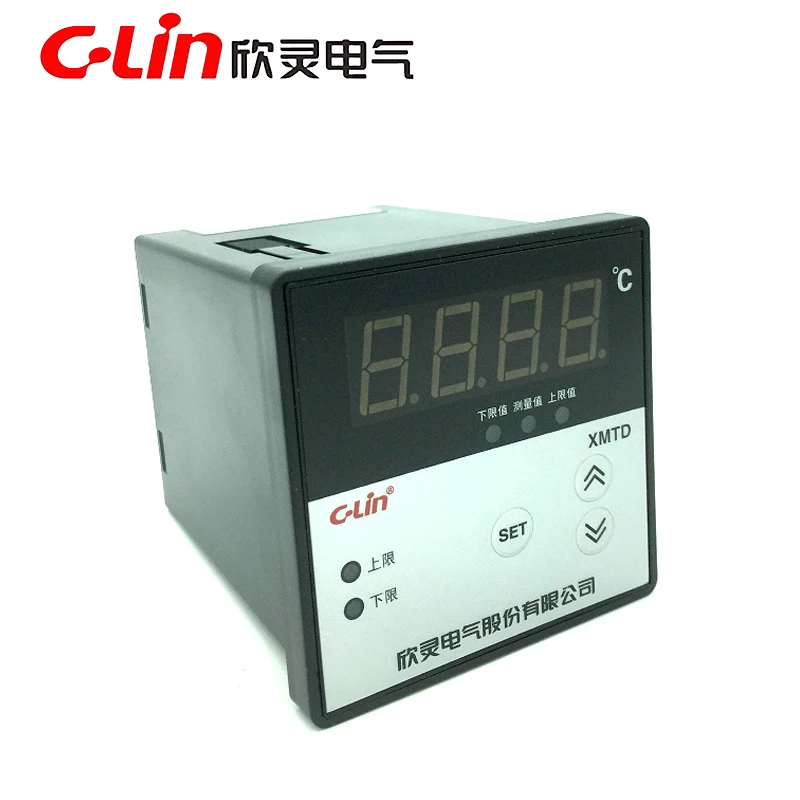 Xinling brand temperature control instrument XMTD-2201 2202 K E PT100 CU50 upper and lower limit settings with alarm