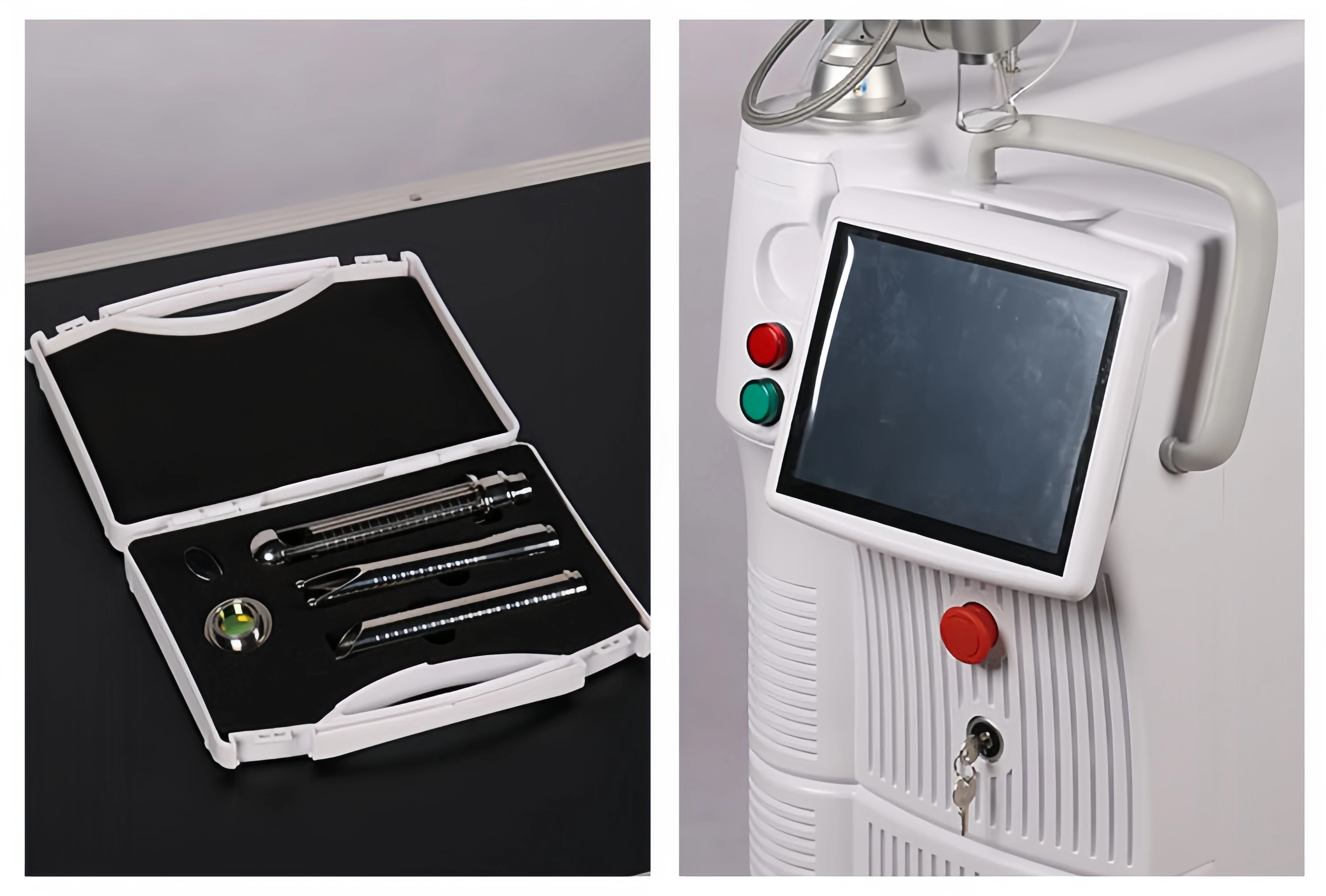 CO2 Lase Fractional Beauty Equipment Acne Scar Pigment Treatment Skin Rejuvenation Stretch Marks Repair Device