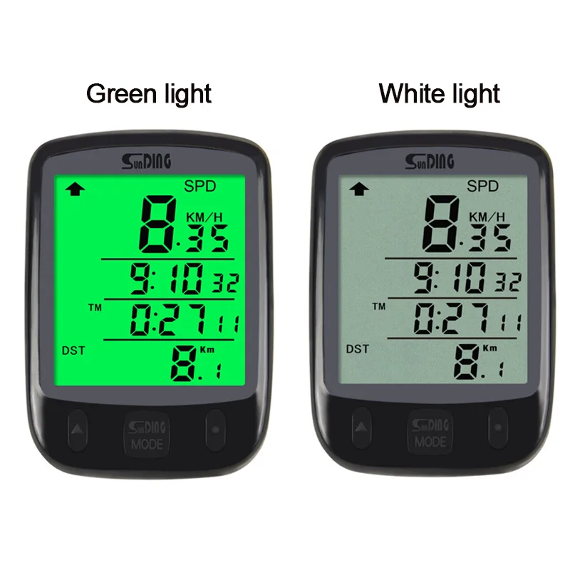 Bicycle Speedometer Waterproof Cycling Wired Speed Counter Code Table Digital MTB Bike Computers Cycling Riding Accessories