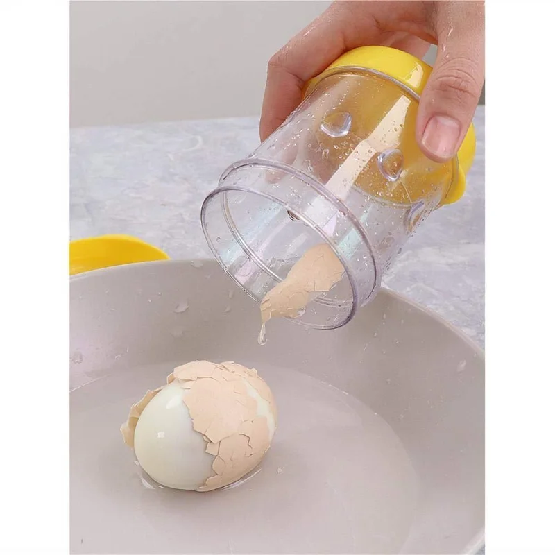 Cooked Egg Sheller Hand Cranked Shell Remover Eggshell Separator No Need To Peel The Eggshell Cooked Egg Sheller Egg Tools