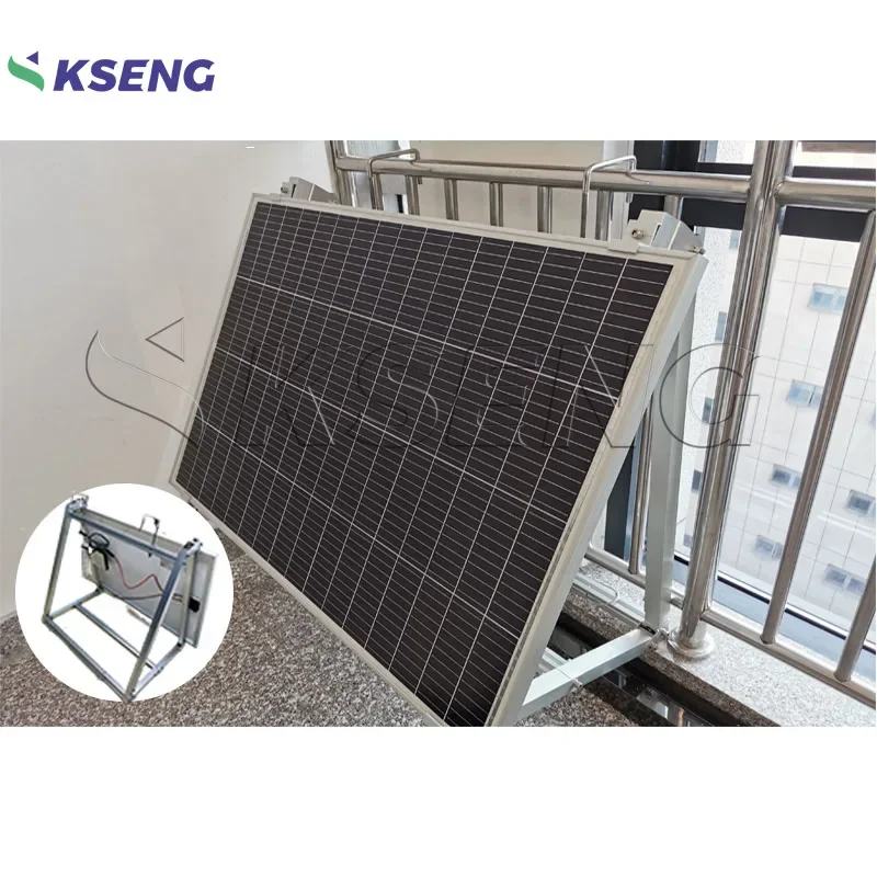 In Stock Balcony Solar Set Easy Solar Kit System 30~43 degree angle Length Adjustable Solar Panel