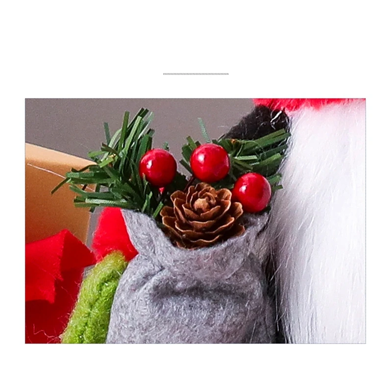 New Year Decor Three-Dimensional Faceless Doll Christmas Decoration Xmas Gifts Holiday Toys Elf Gnome Ornaments