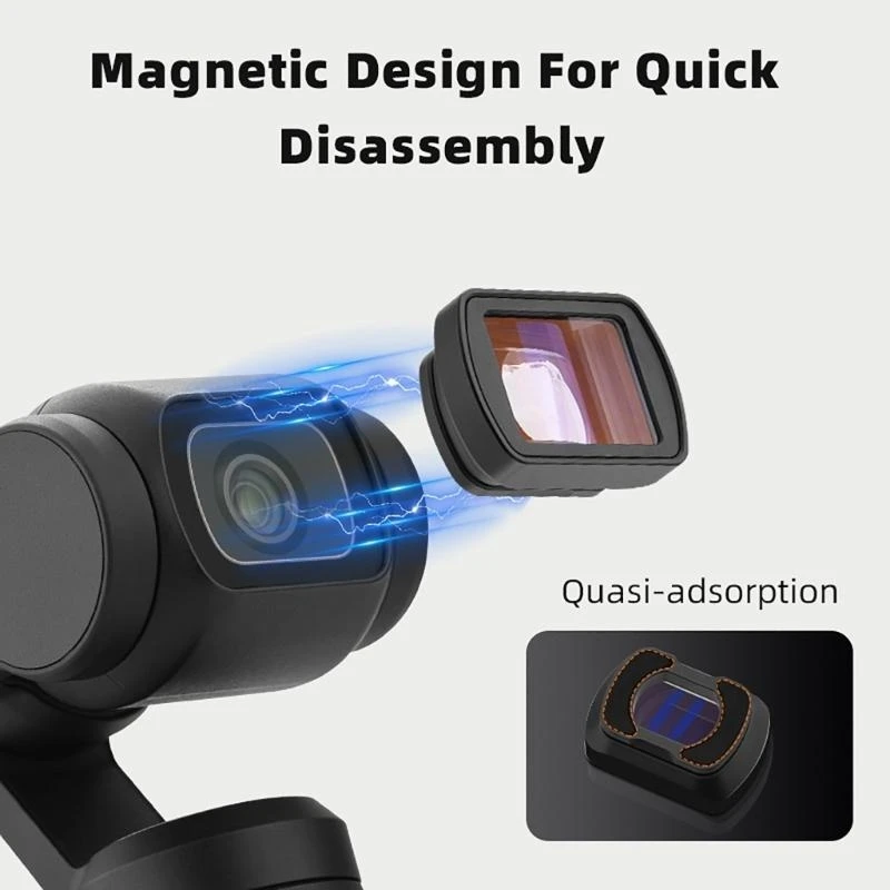 E56B Optical Glasses Lens Filter Replacement Spare Part for Pocket 3 Repairment