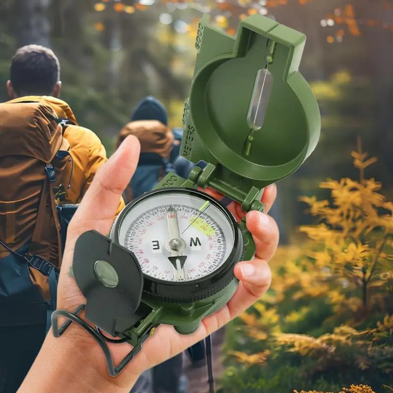 Compass Metal Waterproof Navigation Compass Orienteering Compass Navigation Compass For Expedition Map Reading Navigation