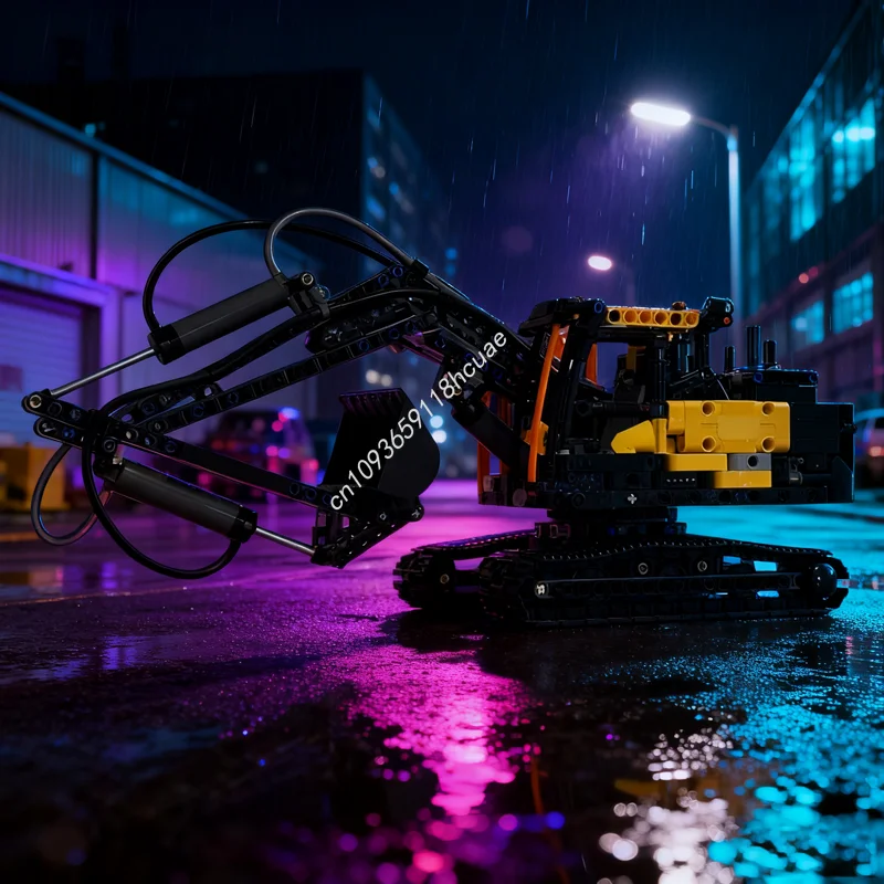 762 pièces MOC Volvoeed pelle modèle technique blocs de construction assembler bricolage créatif cadeaux de noël idée jouet brique anniversaire