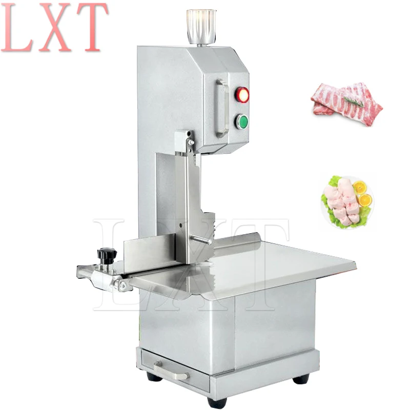 

Electric Bone Cutter Commercial Bone Sawing Cutting Machine Pork Ribs Frozen Meat Lamb Beef Trotters Bone Steak Cutting Machine