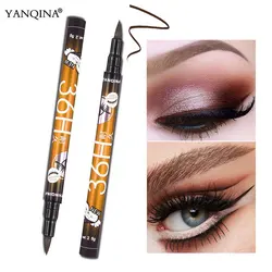 YANQINA Orange Waterproof Liquid Eyeliner Pencil Eye Liner Pen Make Up Eye Marker Beauty Essentials Eyeliner Contour Cosmetics