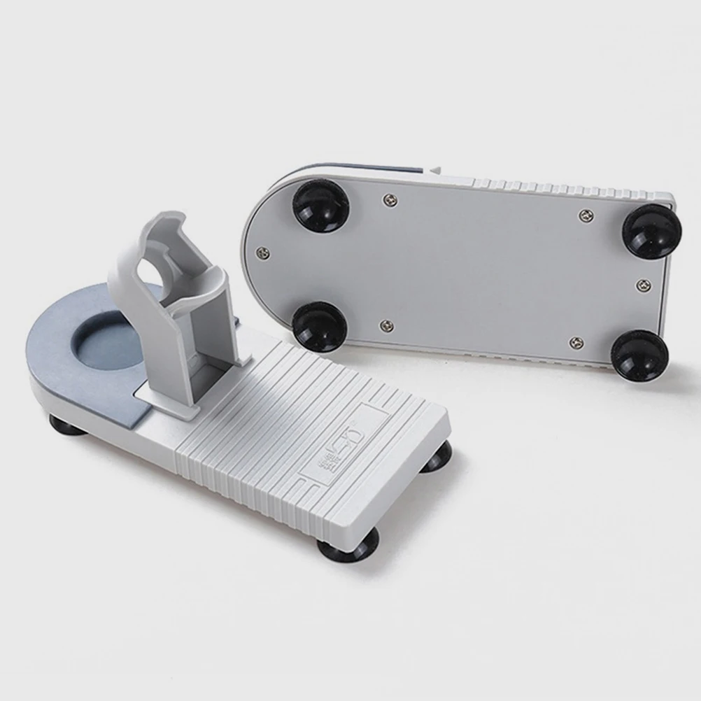 

1PC Hot Glue Sprayer Base Gray Plastic Craft Tool Holder Stand Home Use Storage Rack For Heating Glue Machine Safe
