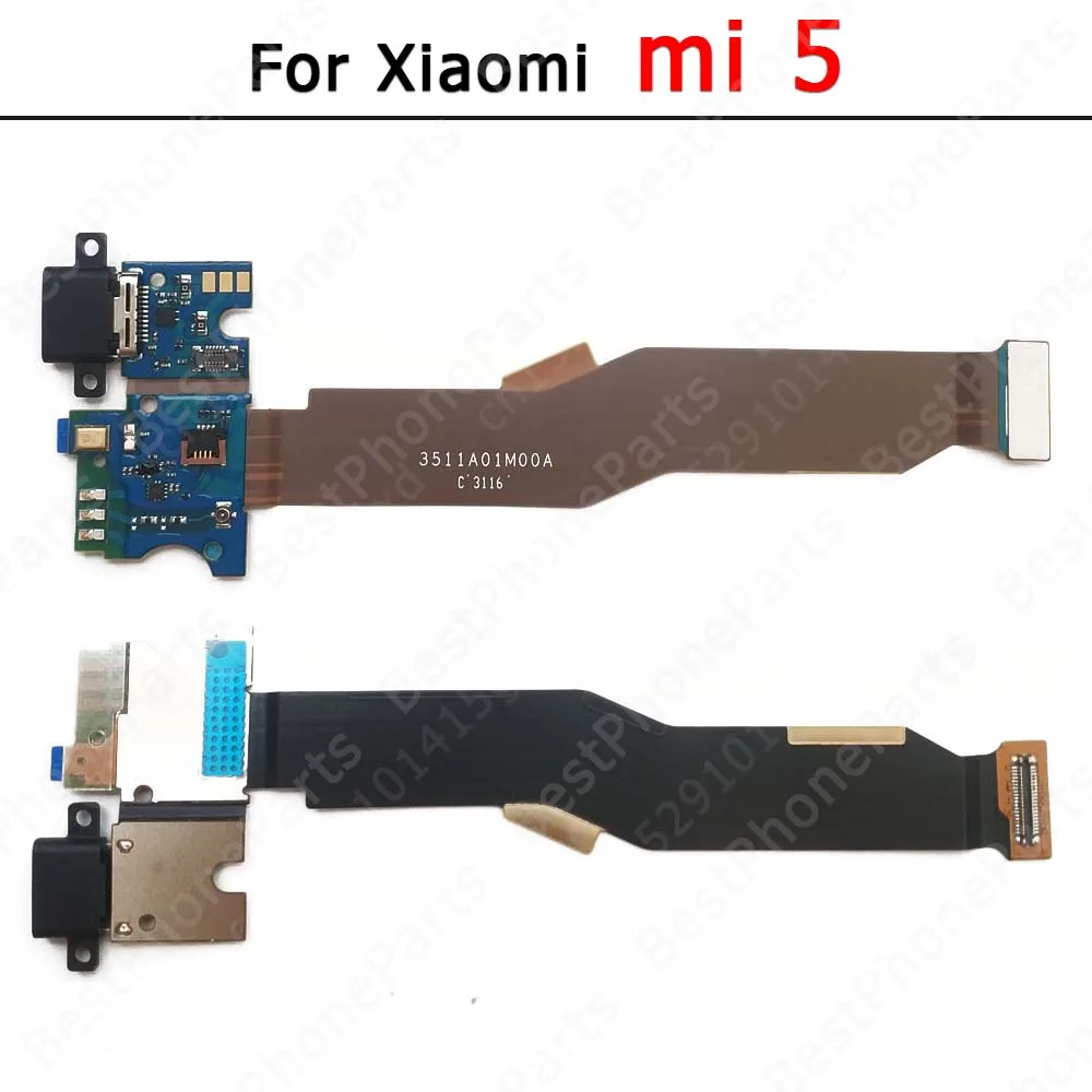 For Xiaomi Mi 6 5 5S Plus 10T Pro 5G 10 9T 9 SE 8 Lite Mi9 Mi8 Mi6 Mi5 Charge Board Usb Connector Charging Port Plate