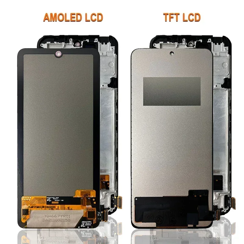 6.67\'\' Super AMOLED For Xiaomi Redmi Note 10 Pro LCD M2101K6G LCD Display Touch Screen Digitizer Assembly Replaceable Parts