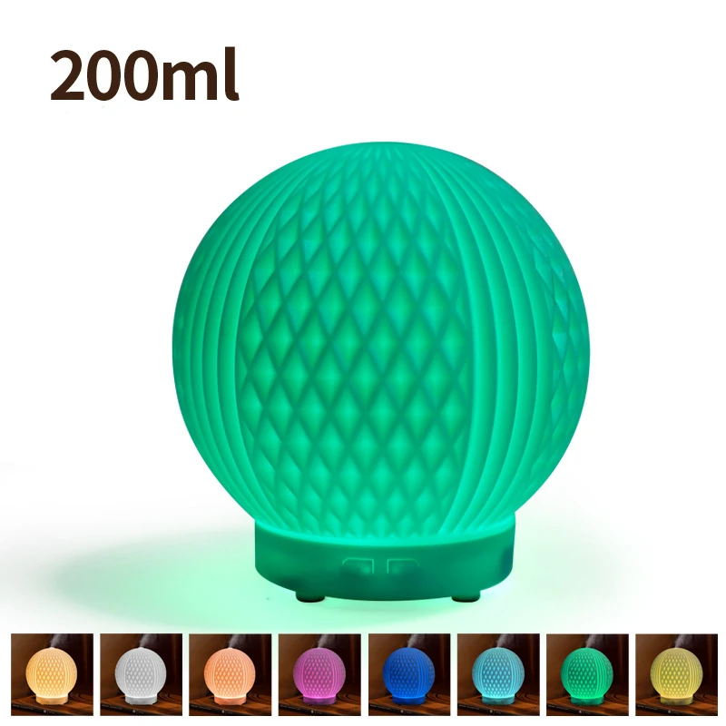 USB Ultrasonic Essential Oil Diffuser Home Desktop Air Humidifier with Colorful Night Light Aromatherapy Difusor