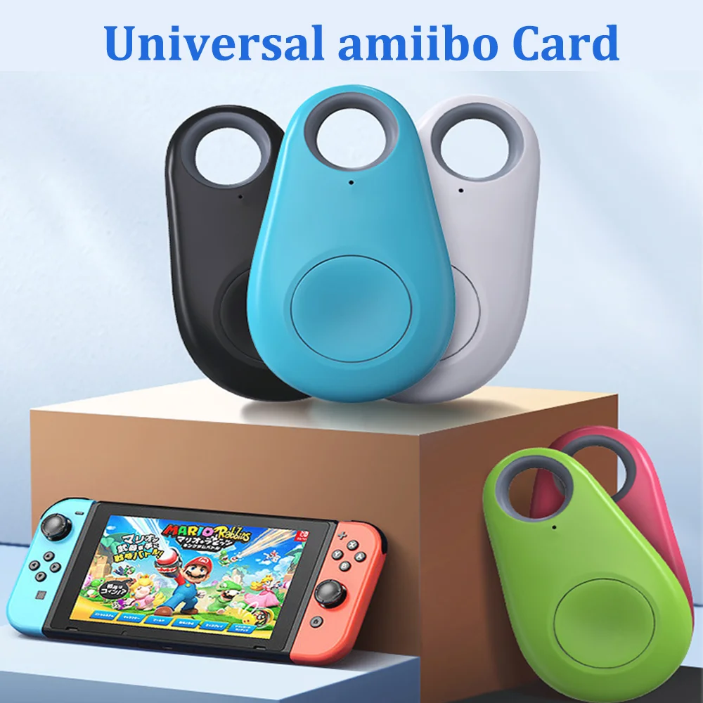 Universal Amiibolink Bluetooth Keychain 52 NFC Card Zelda Jet Bros for Nintendo Switch Console Board Game Accessories