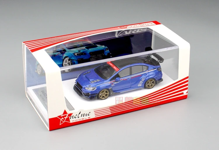 1:64 سوبارو امبريزا فاريس WRX STi VAB S4 نموذج مصغر من الراتنج، ديكور للبالغين، لعبة للأولاد، هدية عيد ميلاد للأطفال