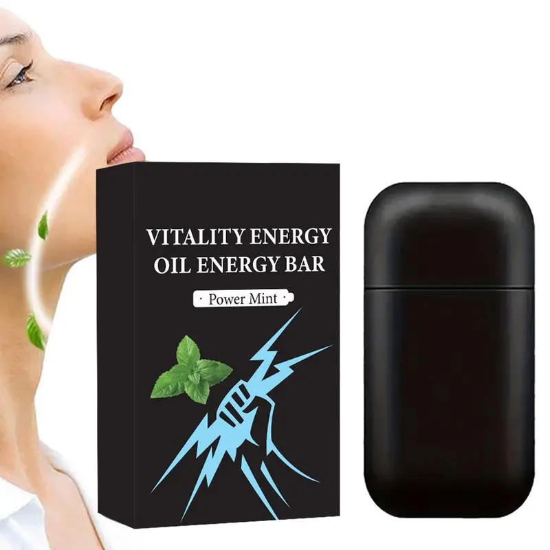 Barra de energía energizante de doble orificio, inhalador Nasal de aromaterapia, vapores de energía, palo de aromaterapia, aroma estimulante